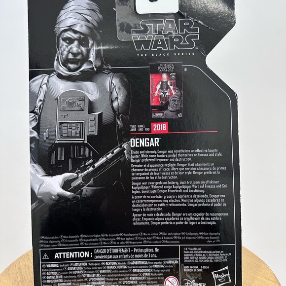 Star Wars The Black Series Dengar Action Figure - Picture 4 of 4
